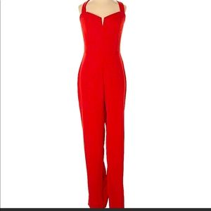 H&M Red Jumpsuit